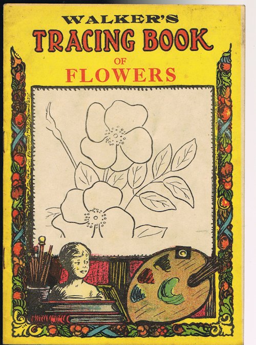 Walker's Tracing Book of Flowers: Tracing Book No.32 Image for Walker's Tracing Book of Flowers: Tracing Book No.32