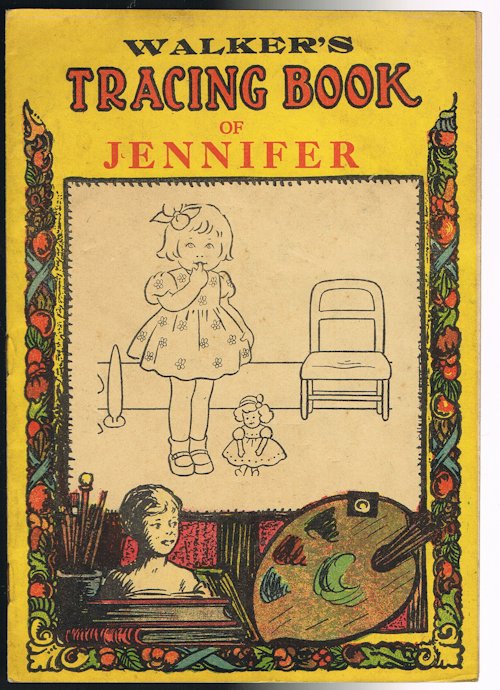 Image for Walker's Tracing Book of Jennifer: Tracing Book No.36