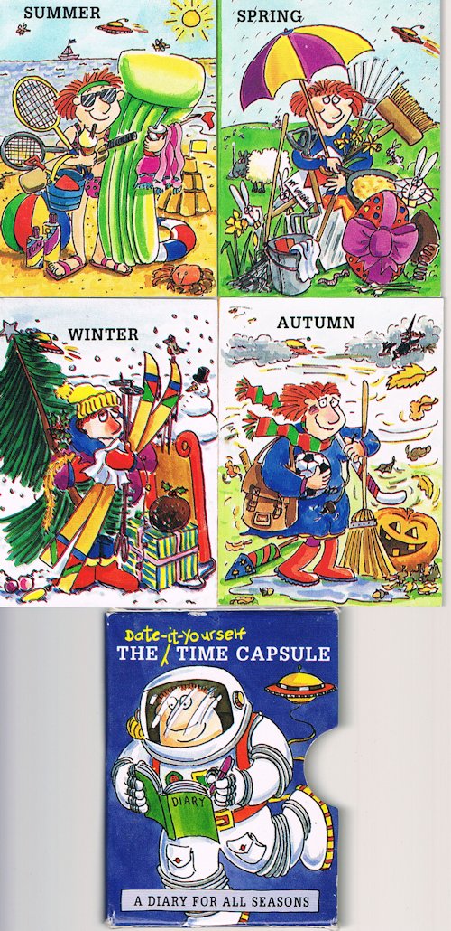 The Date-It-Yourself Time Capsule : A Diary for All Seasons Image for The Date-It-Yourself Time Capsule : A Diary for All Seasons