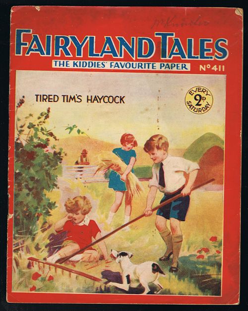 Fairyland Tales No.411: Tired Tim's Haycock Image for Fairyland Tales No.411: Tired Tim's Haycock