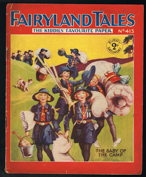 Fairyland Tales No.413: The Baby of the Camp Image for Fairyland Tales No.413: The Baby of the Camp