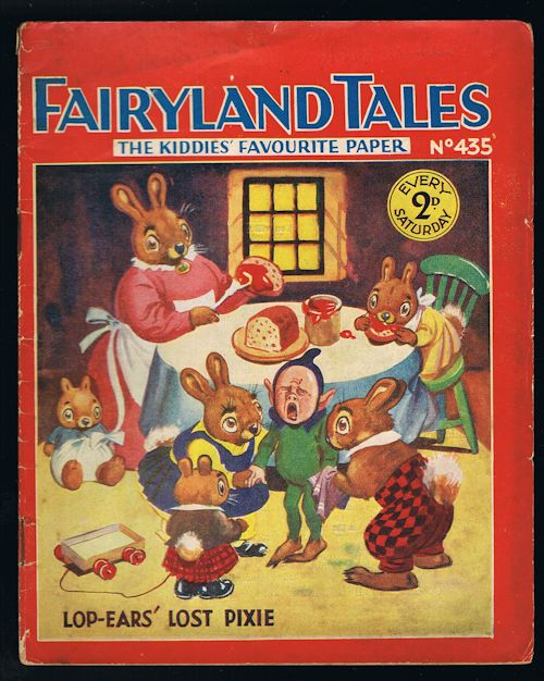 Fairyland Tales No.435: Lop-Ears' Lost Pixie Image for Fairyland Tales No.435: Lop-Ears' Lost Pixie