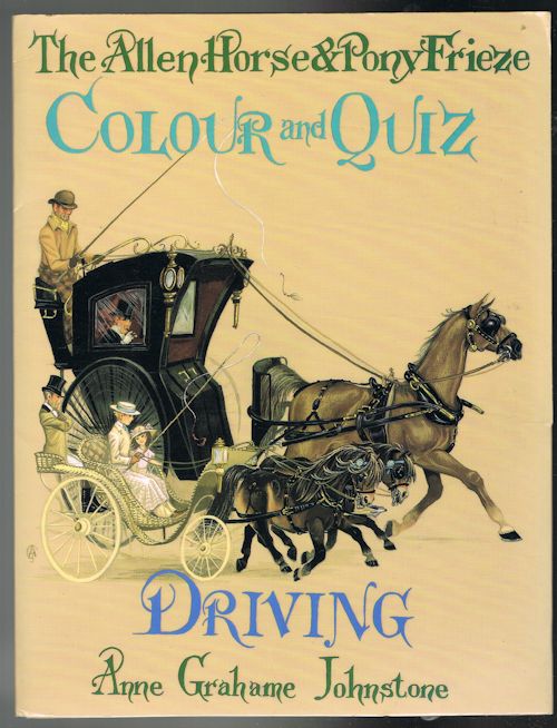 The Allen Horse & Pony Frieze: Colour and Quiz: Driving Image for The Allen Horse & Pony Frieze: Colour and Quiz: Driving