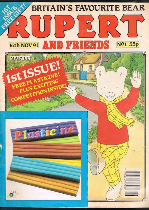 Rupert and Friends No.1 (16th Nov 1991) Image for Rupert and Friends No.1 (16th Nov 1991)
