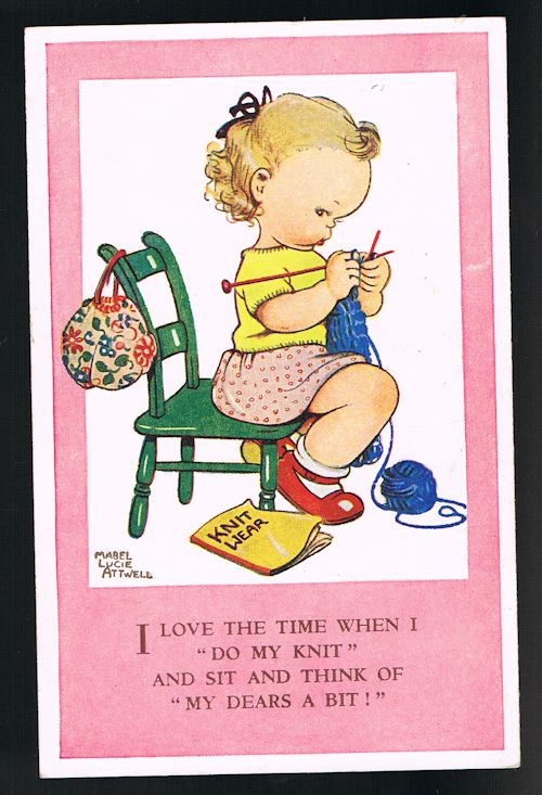 Image for Do My Knit Postcard