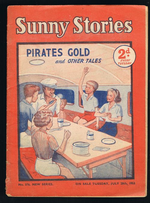 Image for Sunny Stories: Pirates Gold & Other Tales (No. 576: New Series: Jul 28th, 1953)