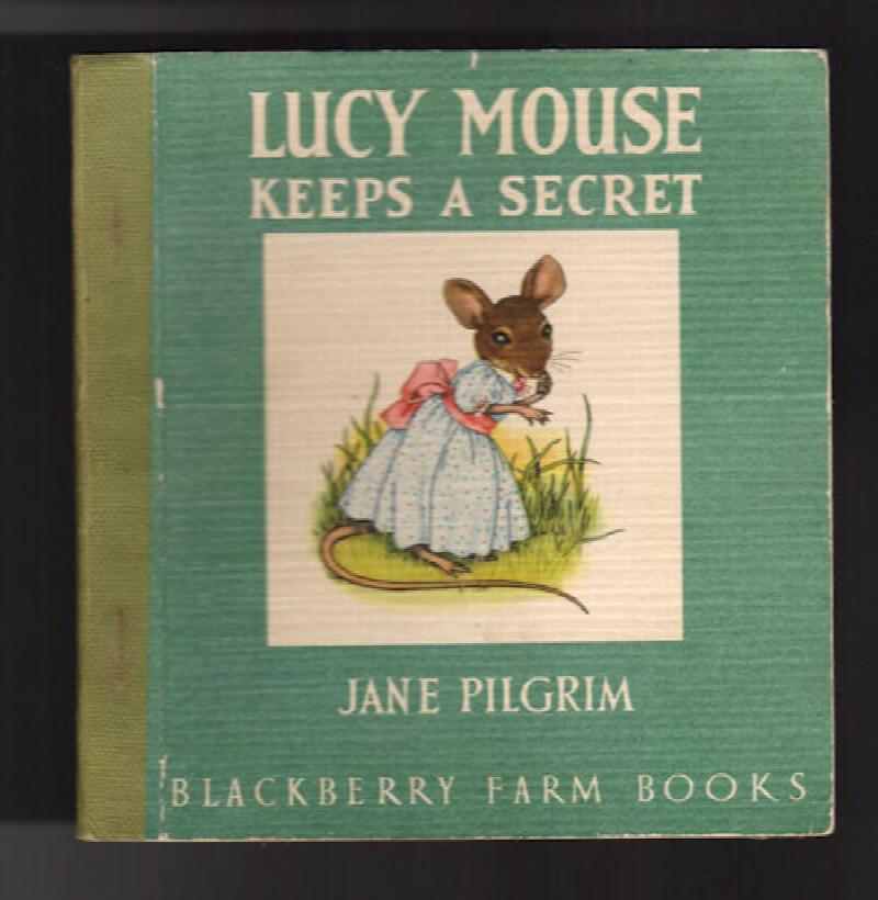 Blackberry Mouse Vintage Art | Greeting Card