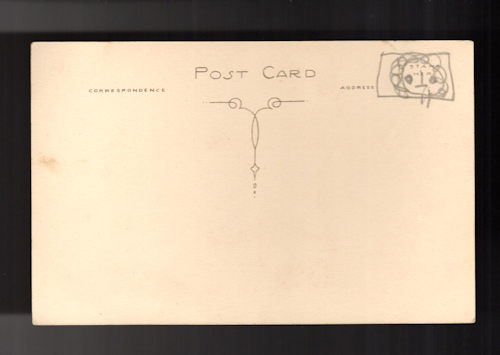 Passive Resistance Art Deco Postcard