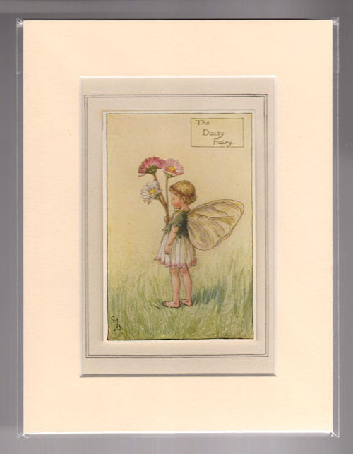 The Daisy Fairy (Mounted Print from Spring Songs with Music)