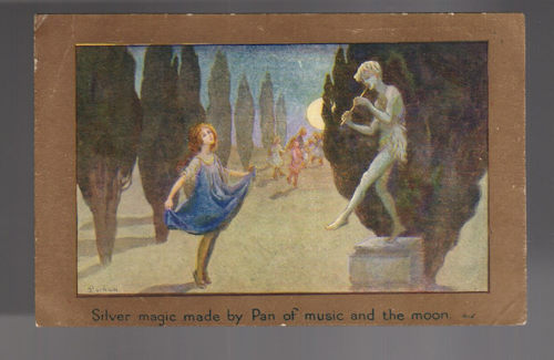 Silver Magic Pan Postcard