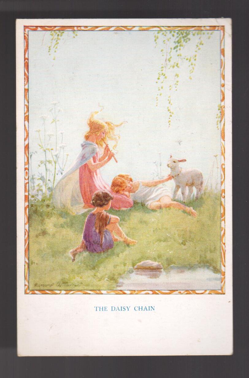The Daisy Chain - Magic of Childhood Series Postcard