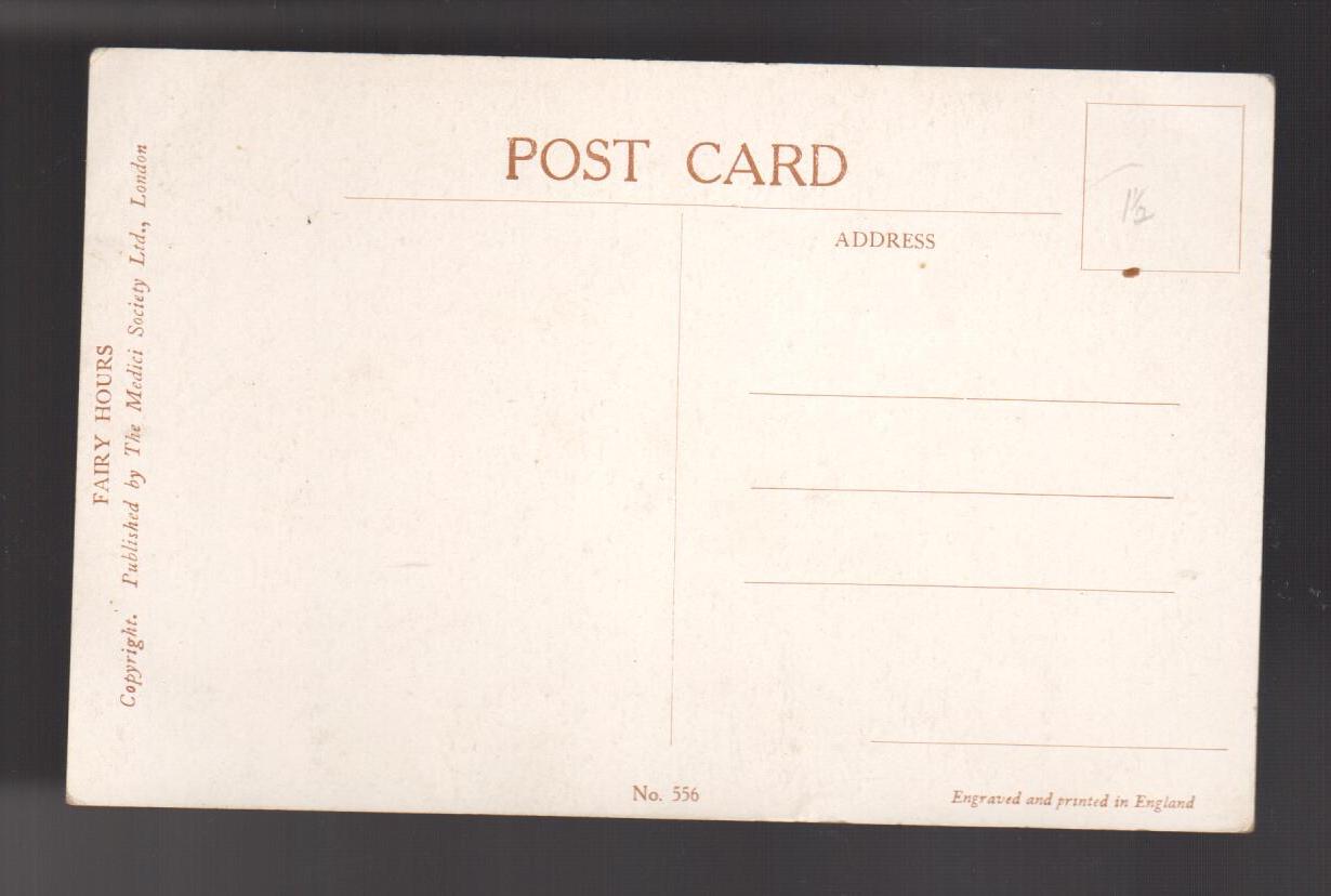The Fairies' Market Postcard - Fairy Hours Series