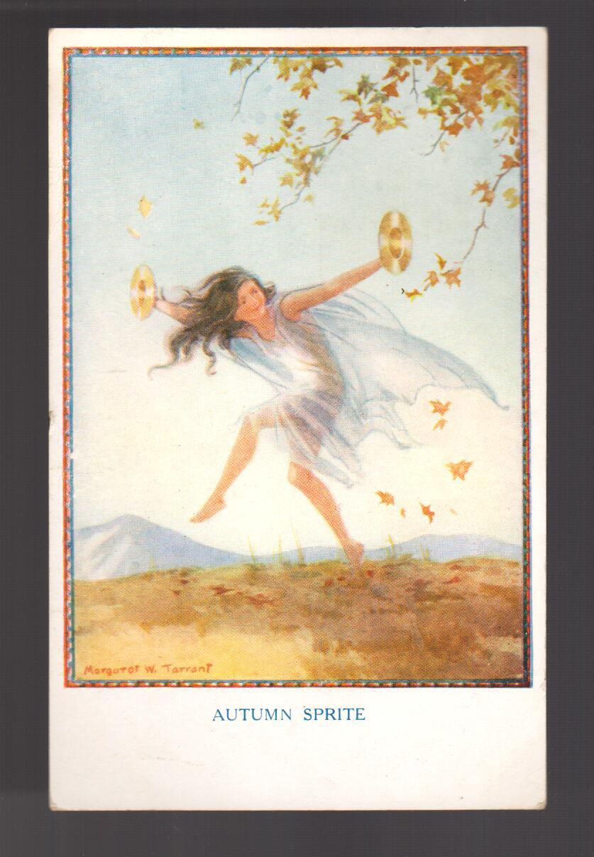 Autumn Sprite Postcard: Out o'Doors Series