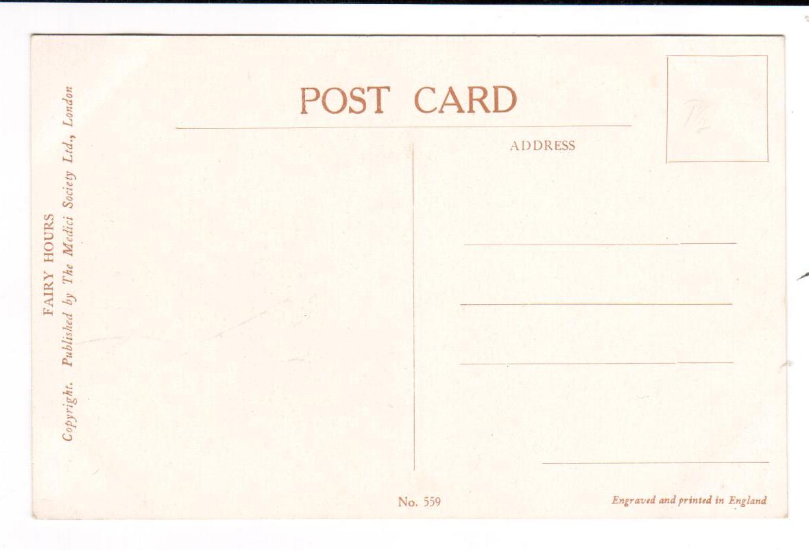 Fairy Secrets Postcard - Fairy Hours Series