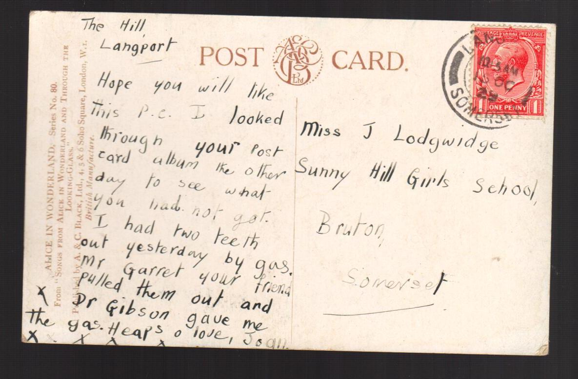 Yet You Balance an Eel Postcard