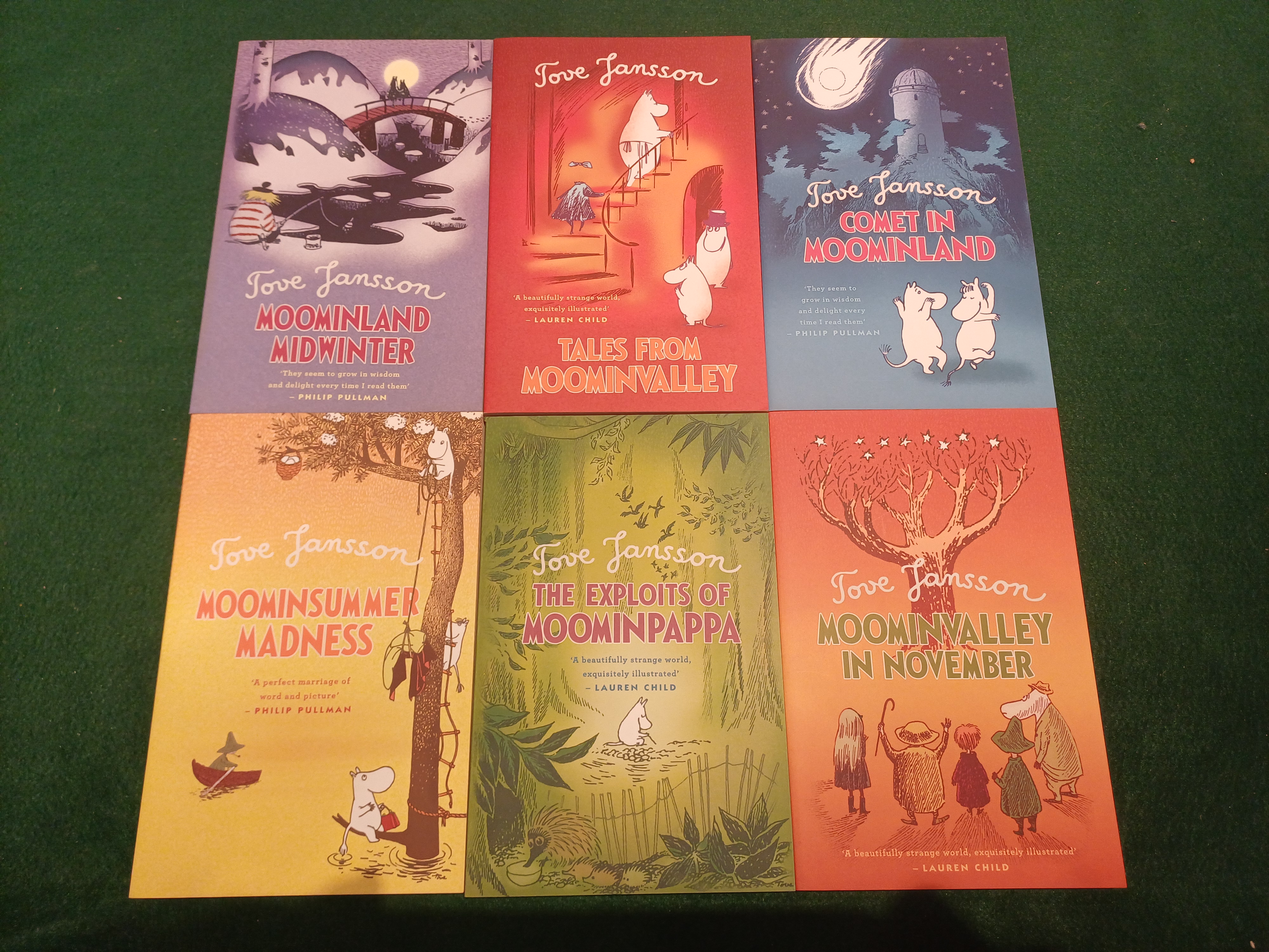 Moomin Paperback Set x 6